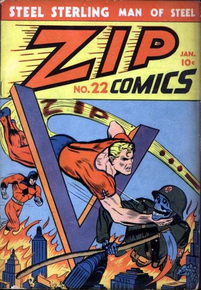 Zip Comics #22 (1942) Comic Books Zip Comics