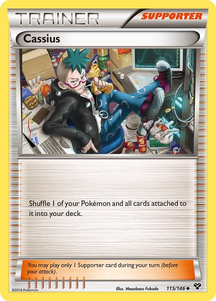 Cassius #115 Pokemon XY