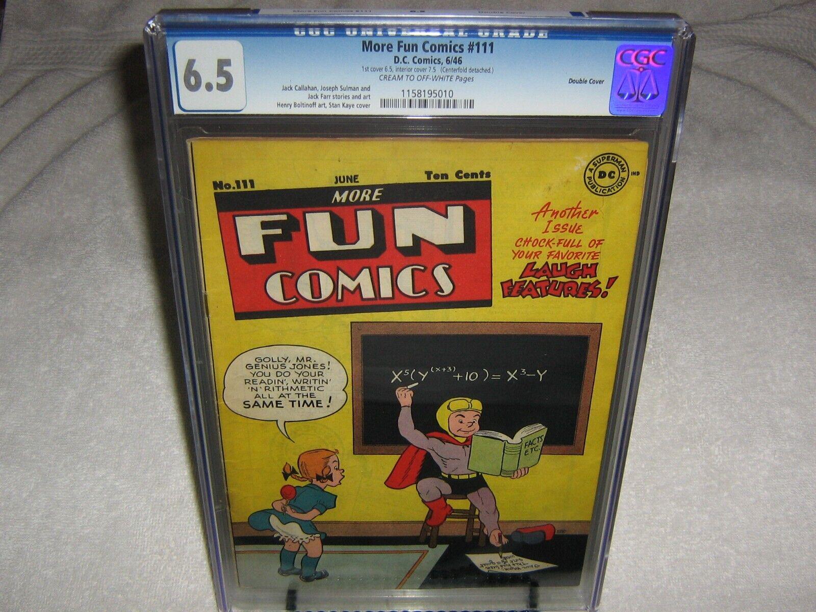 More Fun Comics #111 (1946) Comic Books More Fun Comics