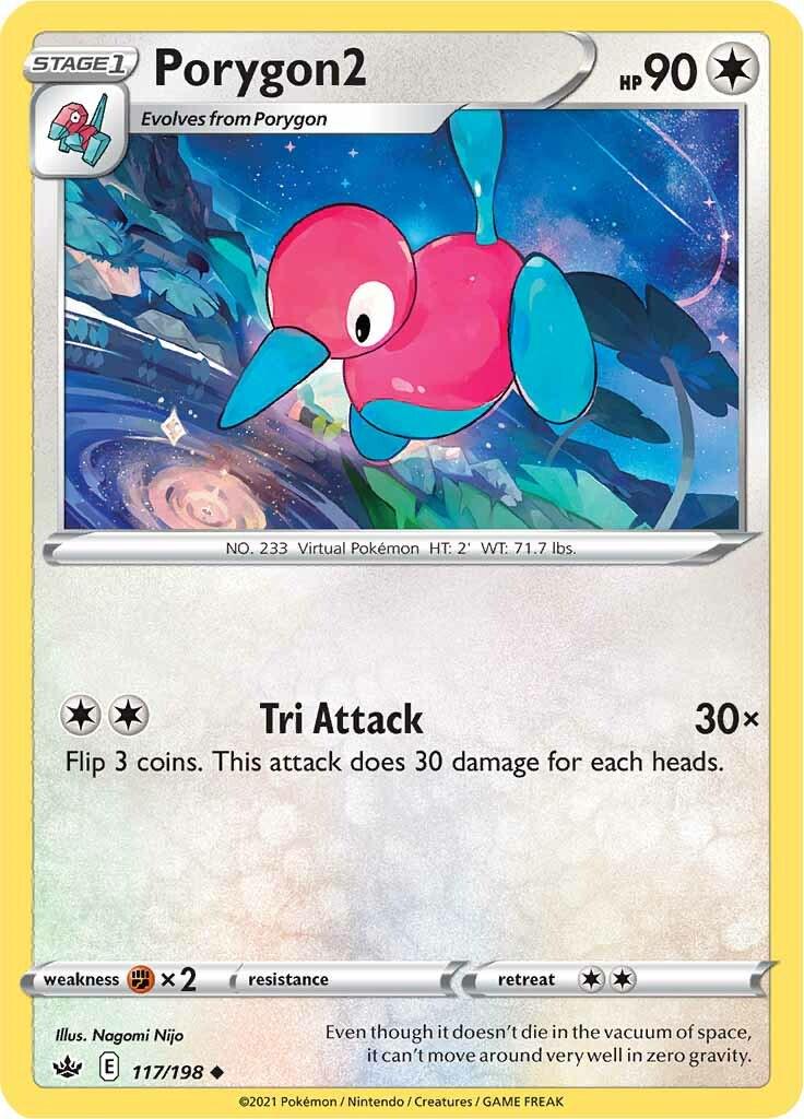 Porygon2 #117 Pokemon Chilling Reign