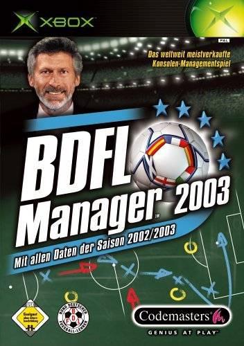 BDFL Manager 2003 PAL Xbox