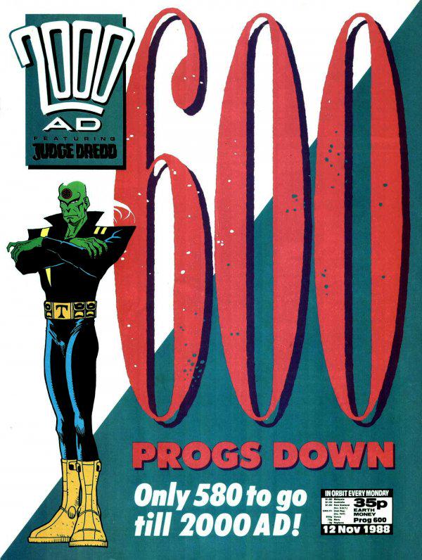 2000 AD #600 (1988) Comic Books 2000 AD