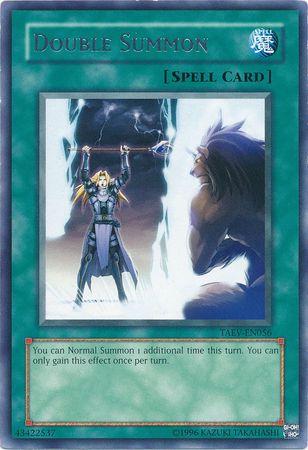 Double Summon TAEV-EN056 YuGiOh Tactical Evolution