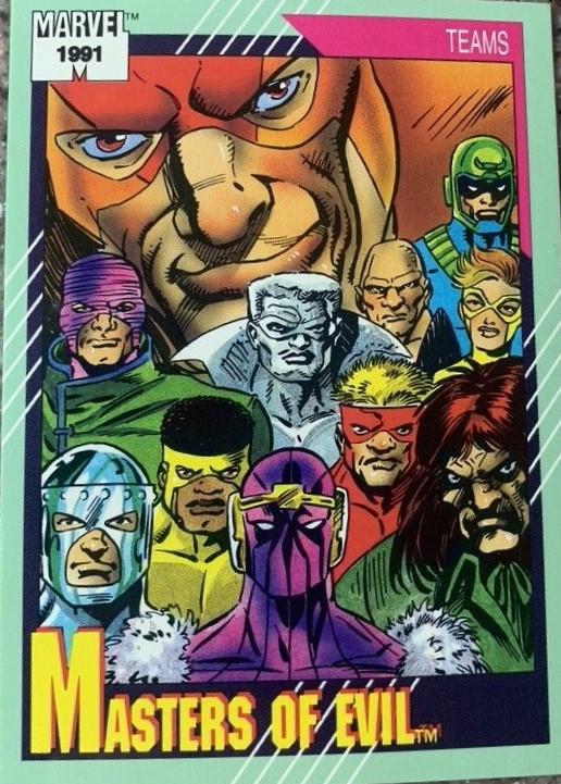 Masters of Evil #157 Marvel 1991 Universe