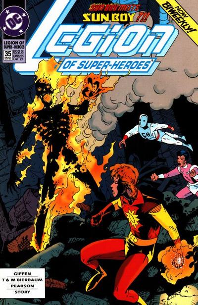 Legion of Super-Heroes #35 (1992) Comic Books Legion of Super-Heroes