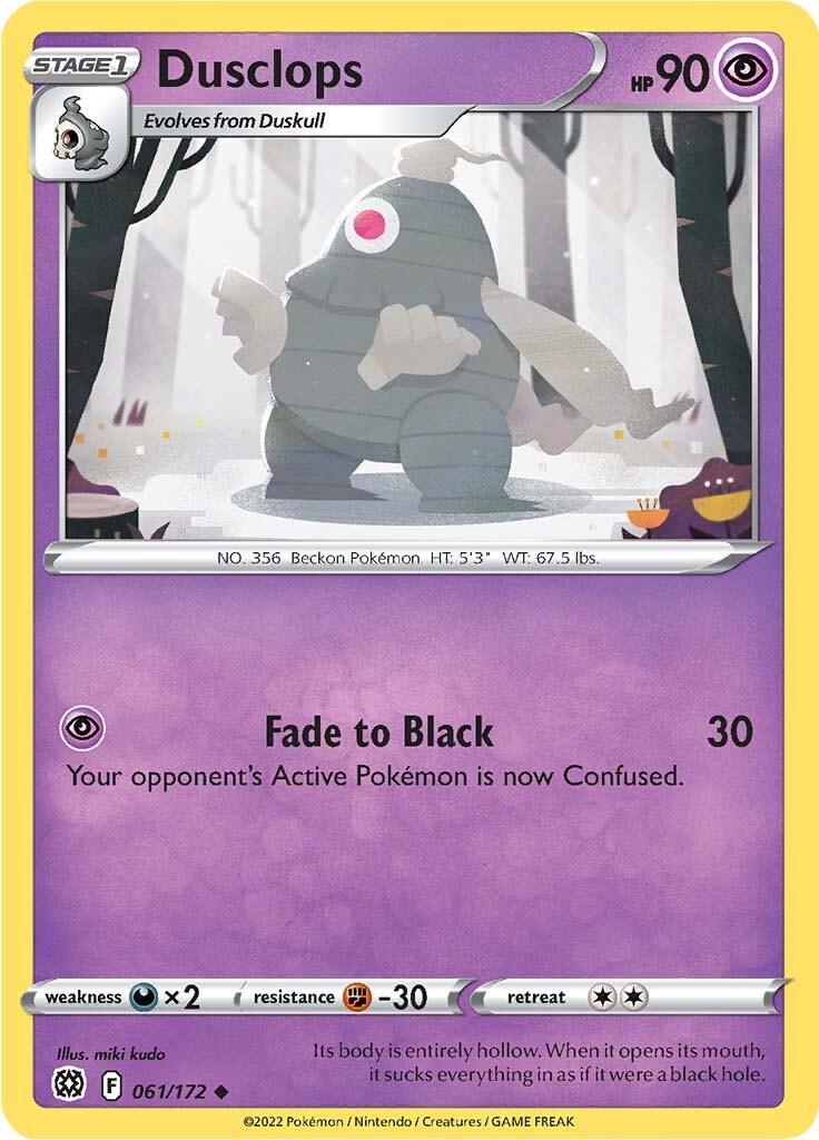 Dusclops #61 Pokemon Brilliant Stars
