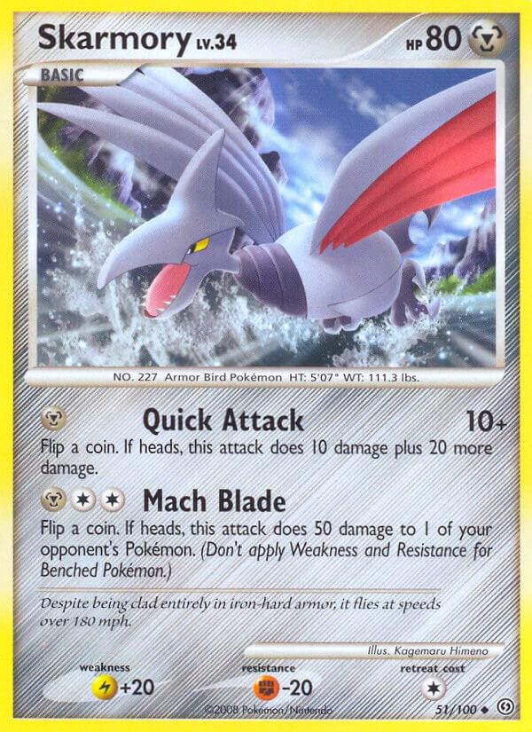 Skarmory #51 Pokemon Stormfront