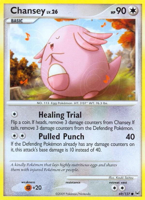 Chansey #69 Pokemon Platinum