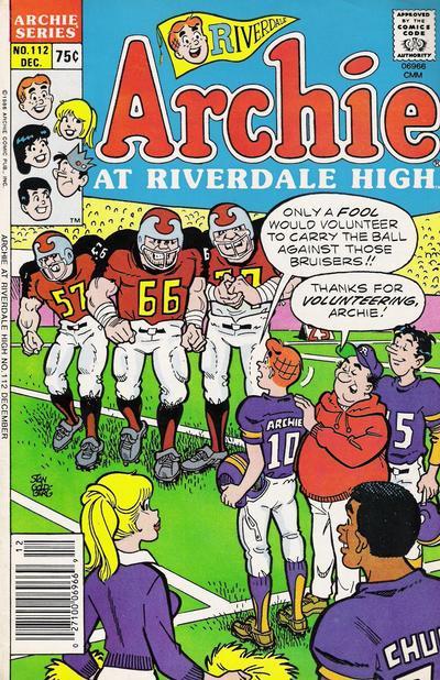 Archie at Riverdale High #112 (1986) Comic Books Archie at Riverdale High