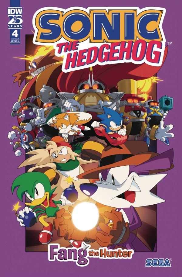 Sonic the Hedgehog: Fang the Hunter #4 (2024) Comic Books Sonic the Hedgehog: Fang the Hunter