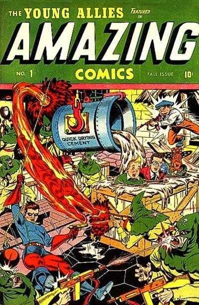 Amazing Comics #1 (1944) Comic Books Amazing Comics