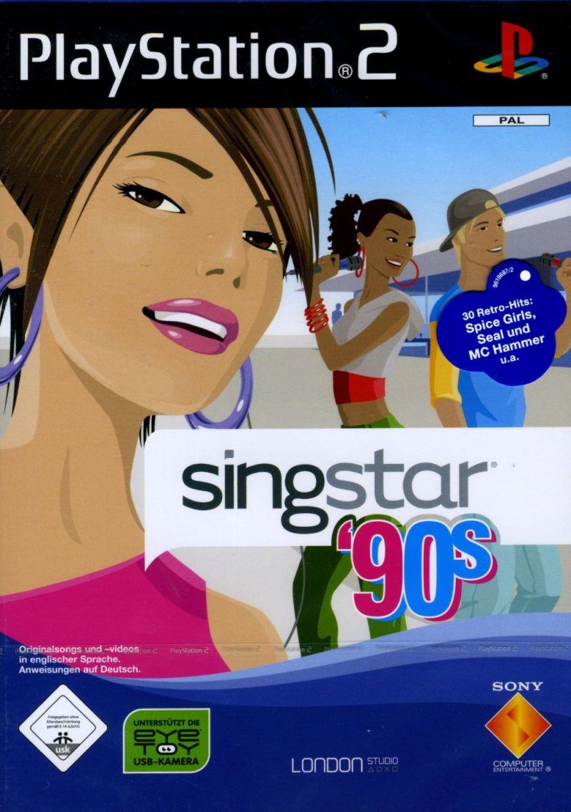 SingStar 90's PAL Playstation 2