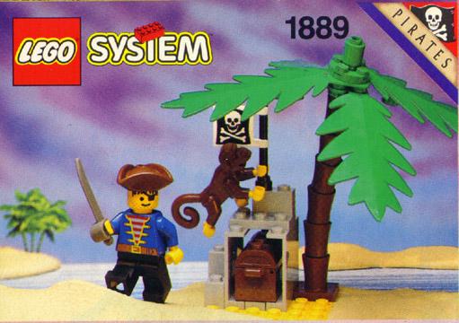 Pirate's Treasure Hold #1889 LEGO Pirates