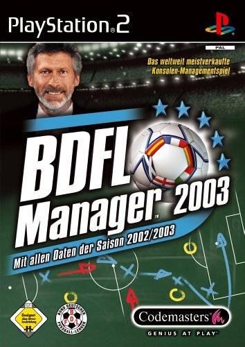 BDFL Manager 2003 PAL Playstation 2
