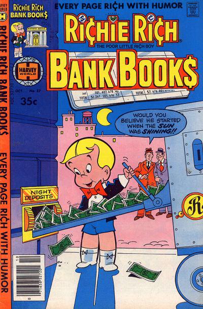 Richie Rich Bank Book #37 (1978) Comic Books Richie Rich Bank Book