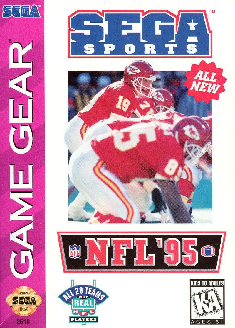 NFL 95 Sega Game Gear