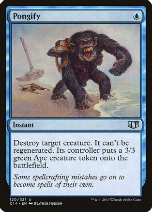 Pongify Magic Commander 2014