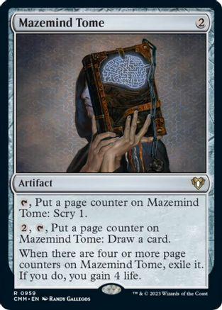 Mazemind Tome (Magic Commander Masters)