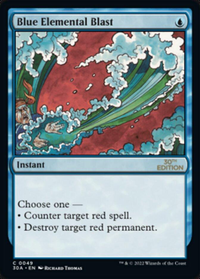 Blue Elemental Blast #49 Magic 30th Anniversary