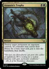 Assassin's Trophy #187 Magic Murders at Karlov Manor Prices