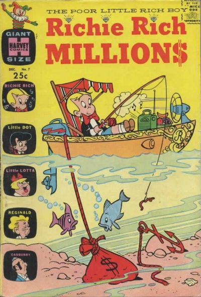 Richie Rich Millions #7 (1963) Comic Books Richie Rich Millions