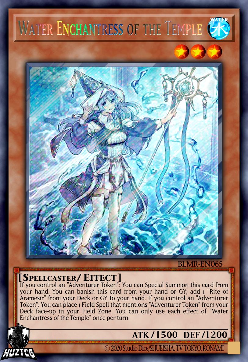 Water Enchantress of the Temple BLMR-EN065 YuGiOh Battles of Legend: Monstrous Revenge