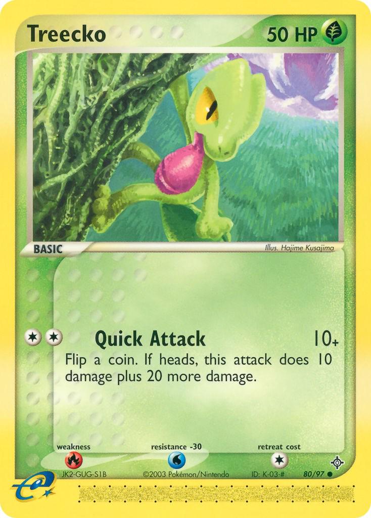 Treecko #80 Pokemon Dragon