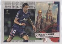 Angel Di Maria #RSP-15 Soccer Cards 2021 Topps UEFA Champions League Road to St. Petersburg
