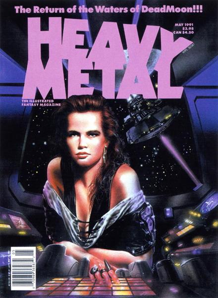 Heavy Metal #132 (1991) Comic Books Heavy Metal