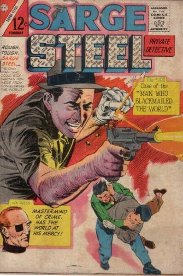 Sarge Steel #2 (1965) Comic Books Sarge Steel