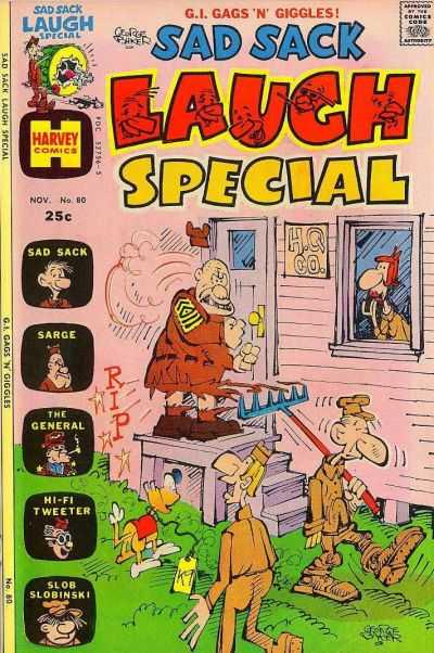 Sad Sack Laugh Special #80 (1969) Comic Books Sad Sack Laugh Special