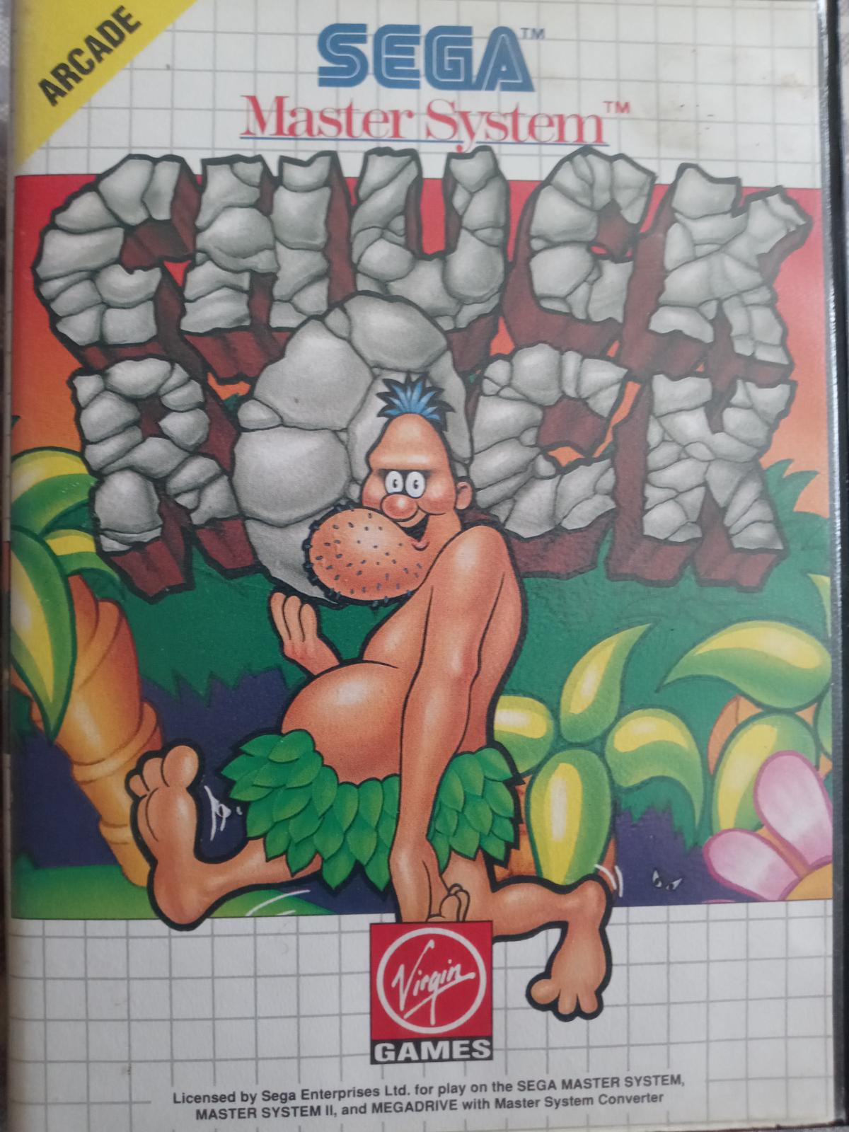 Chuck Rock PAL Sega Master System