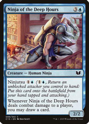 Ninja of the Deep Hours Magic Commander 2015