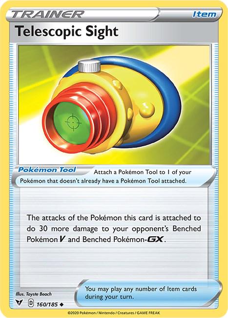 Telescopic Sight #160 Pokemon Vivid Voltage