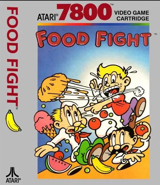 Food Fight PAL Atari 7800