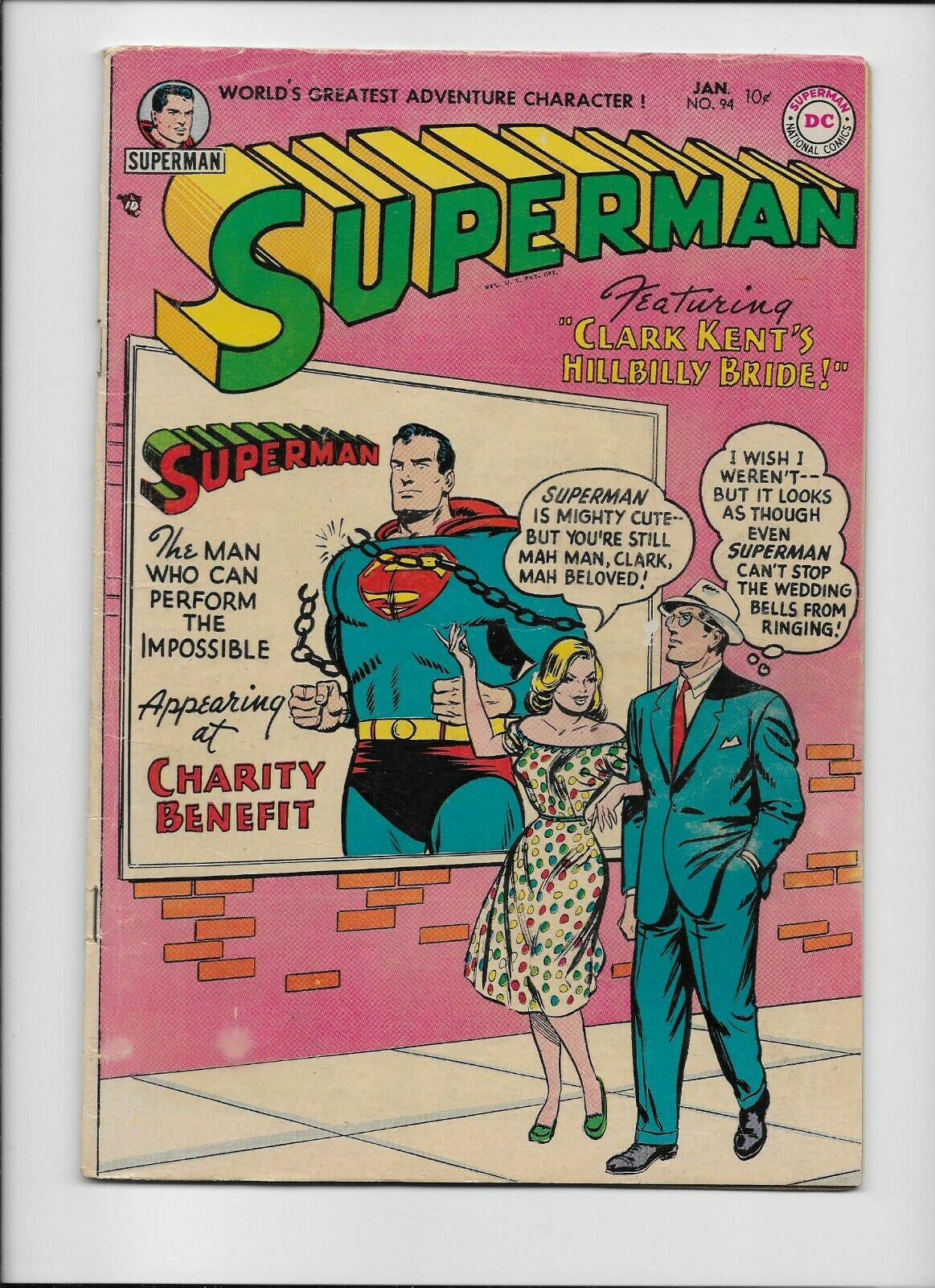 Superman #94 (1955) Comic Books Superman
