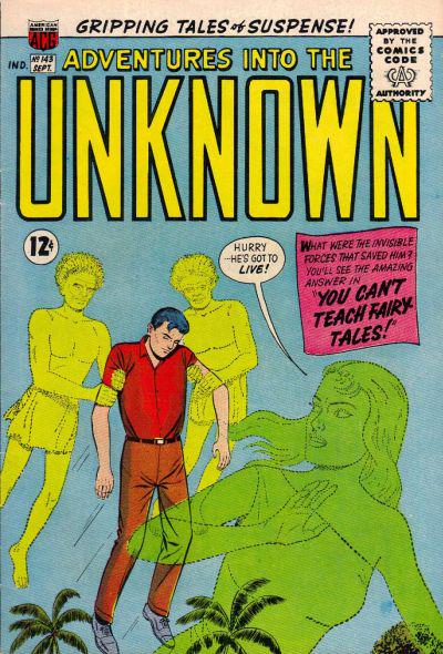 Adventures into the Unknown #143 (1963) Comic Books Adventures into the Unknown