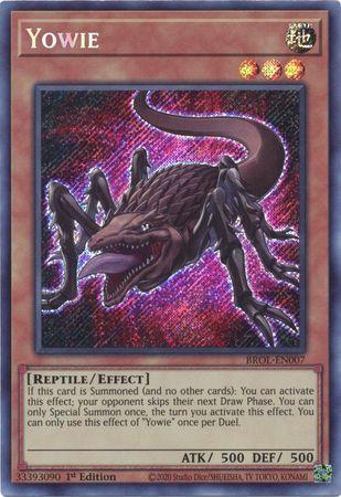 Yowie BROL-EN007 YuGiOh Brothers of Legend
