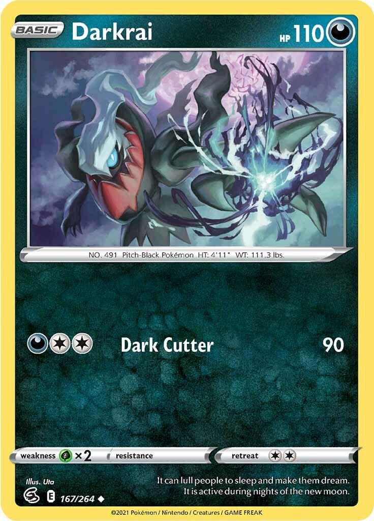 Darkrai #167 Pokemon Fusion Strike