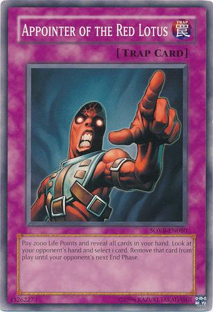 Appointer of the Red Lotus SOVR-EN080 YuGiOh Stardust Overdrive