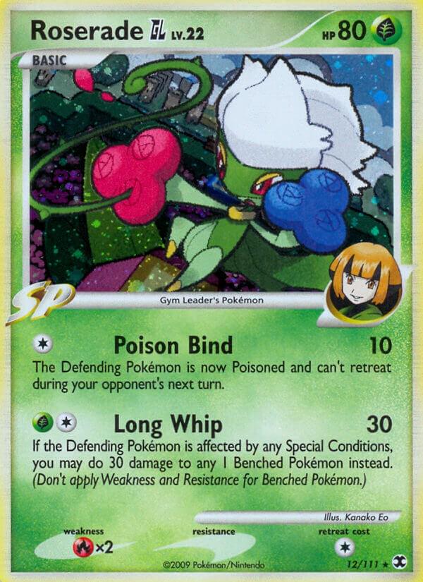 Roserade GL #12 Pokemon Rising Rivals