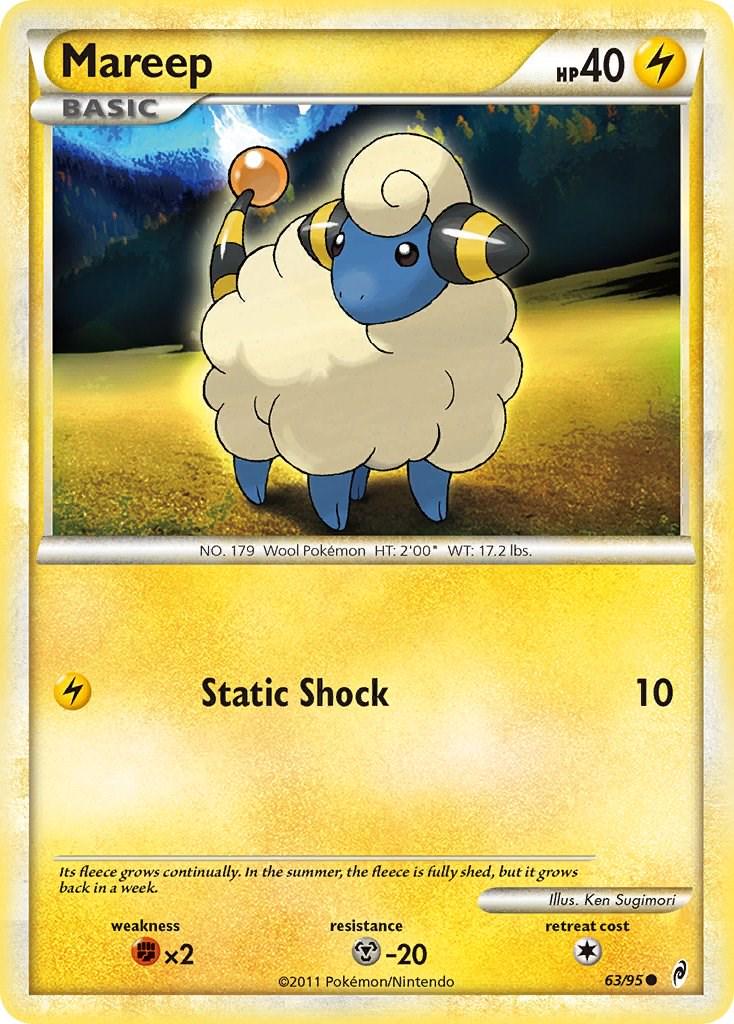 Mareep #63 Pokemon Call of Legends