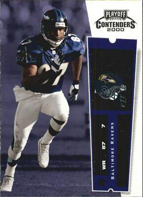Qadry Ismail #6 Football Cards 2000 Playoff Contenders