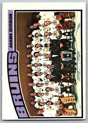 Bruins Team #133 Hockey Cards 1976 O-Pee-Chee