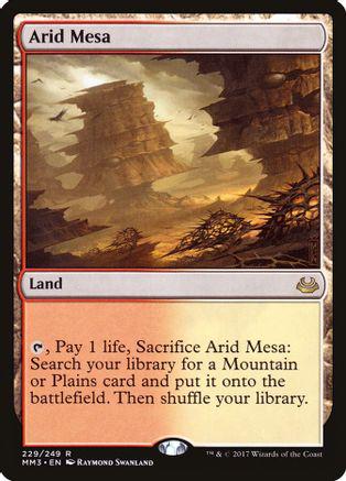 Arid Mesa #229 Magic Modern Masters 2017