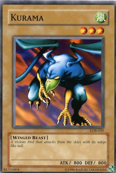 Kurama LOB-039 YuGiOh Legend of Blue Eyes White Dragon