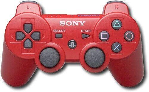 Dualshock 3 Controller Red Cover Art