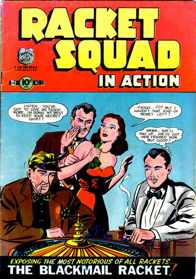 Racket Squad in Action #3 (1952) Comic Books Racket Squad in Action