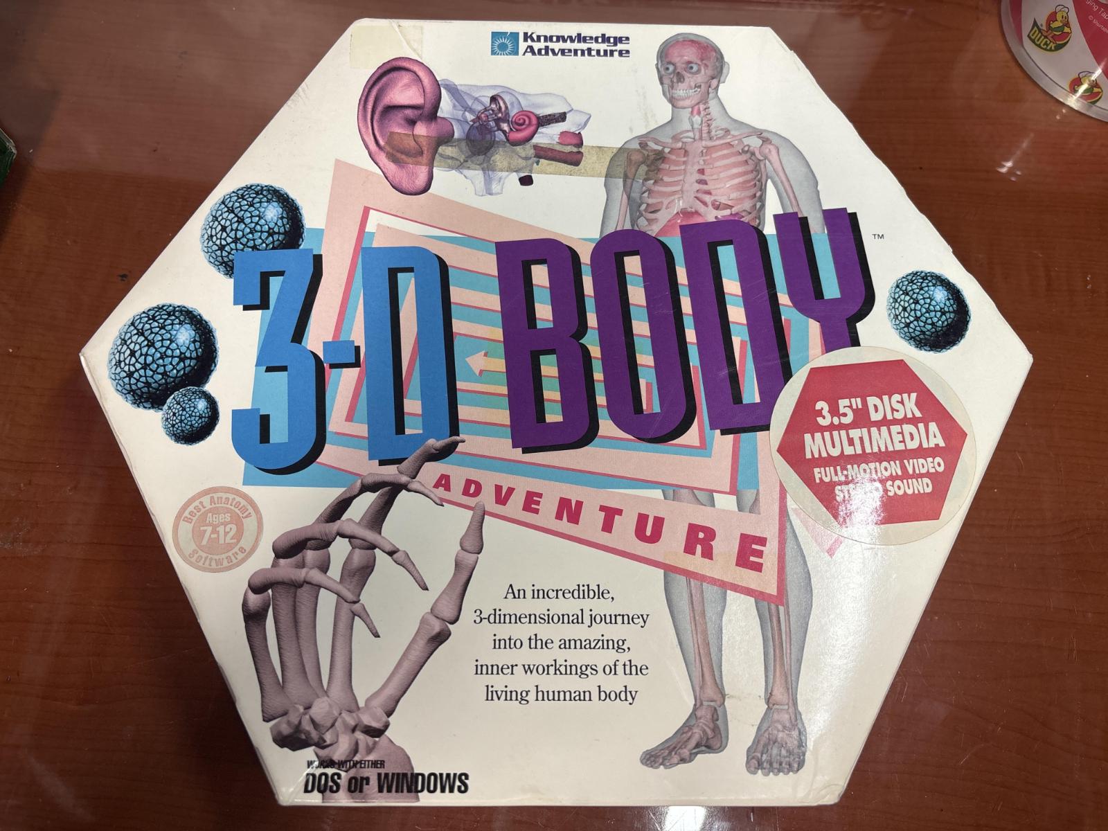 3-D Body Adventure PC Games