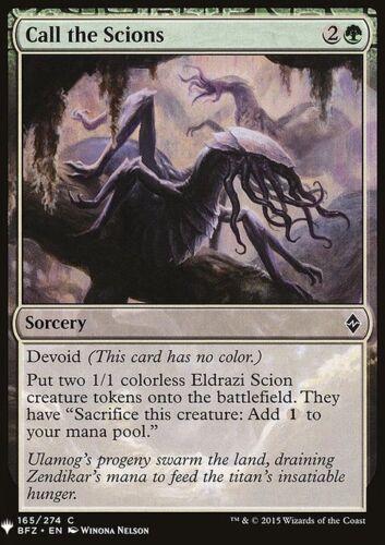 Call the Scions Magic Mystery Booster